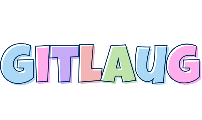 Gitlaug pastel logo