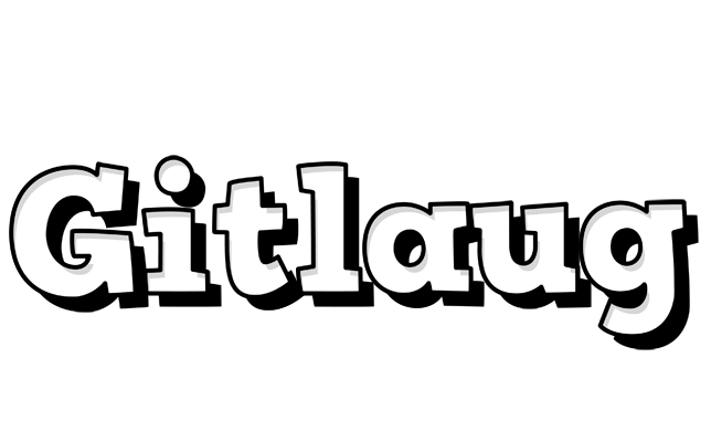 Gitlaug snowing logo