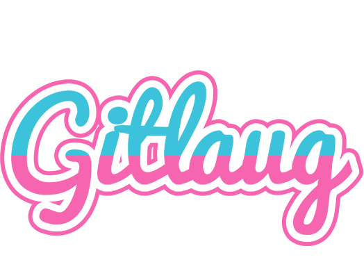 Gitlaug woman logo