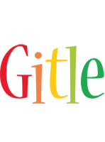 Gitle birthday logo