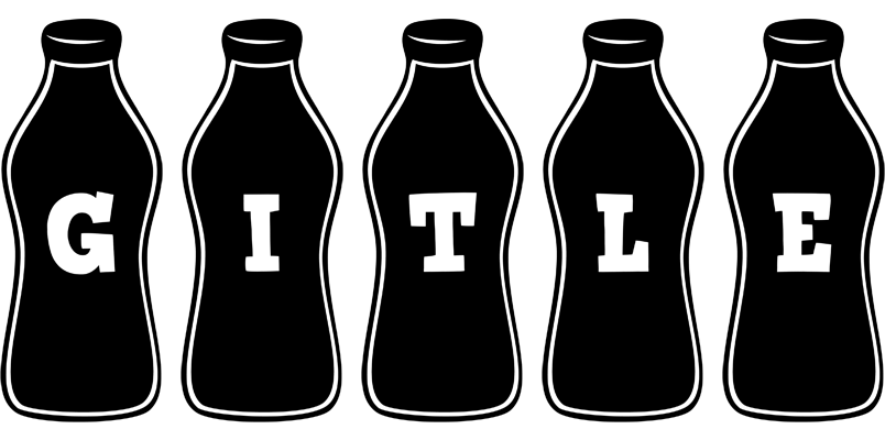 Gitle bottle logo