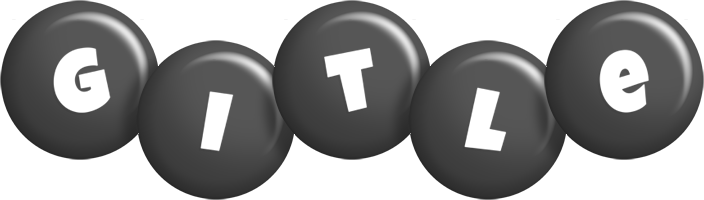 Gitle candy-black logo