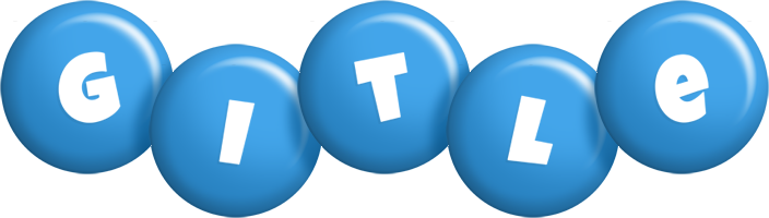Gitle candy-blue logo