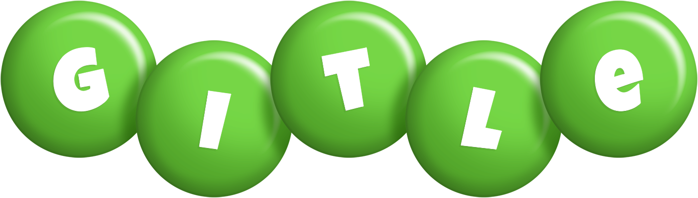 Gitle candy-green logo