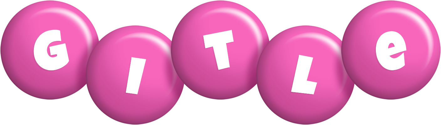 Gitle candy-pink logo