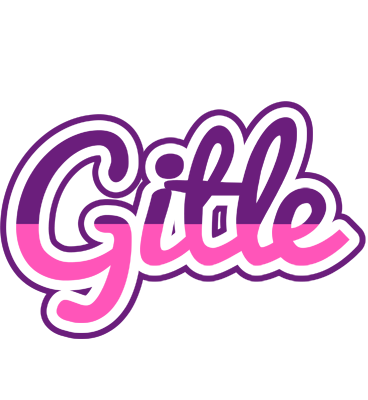 Gitle cheerful logo