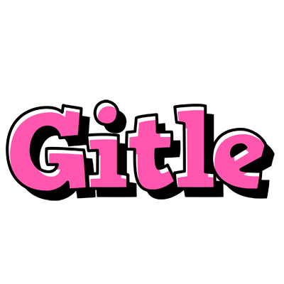 Gitle girlish logo