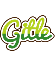 Gitle golfing logo