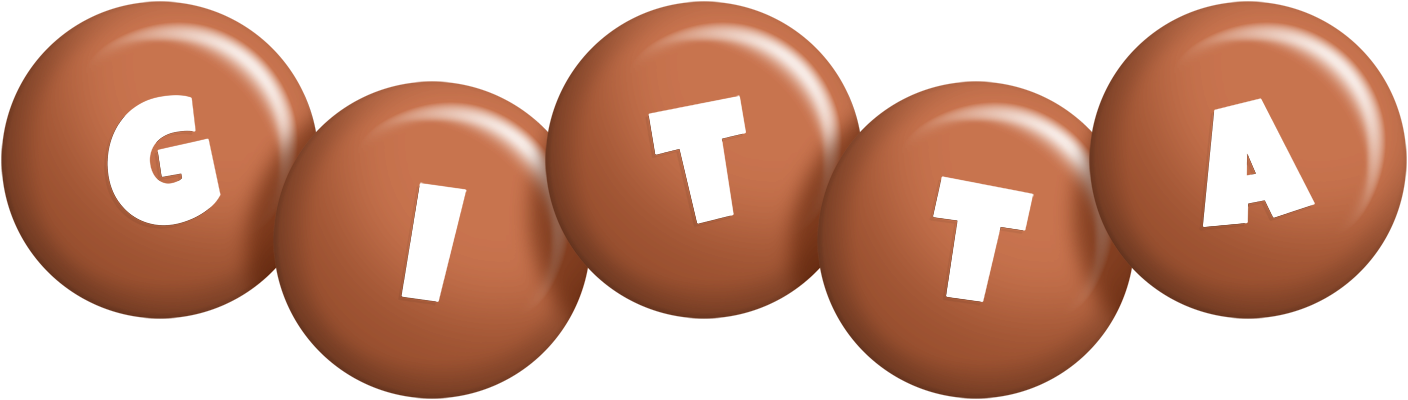 Gitta candy-brown logo