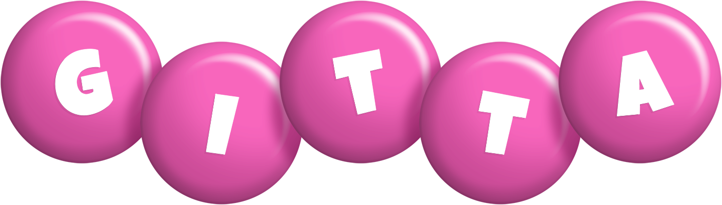 Gitta candy-pink logo