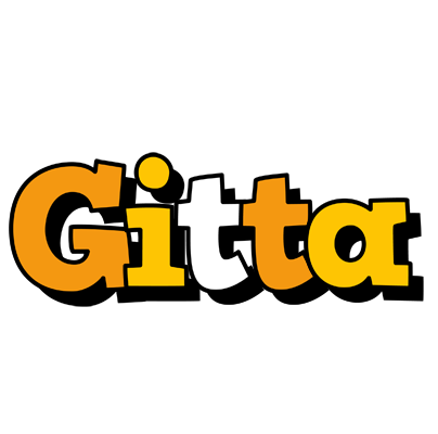 Gitta cartoon logo