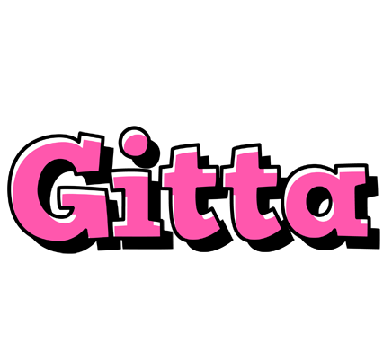 Gitta girlish logo