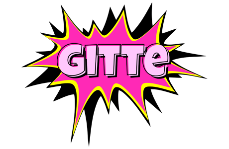 Gitte badabing logo