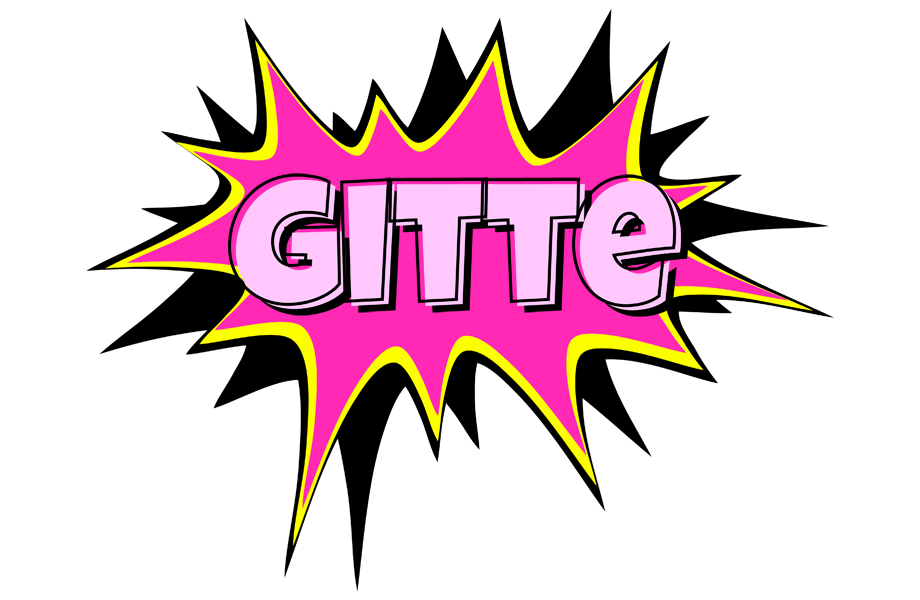 Gitte badabing logo