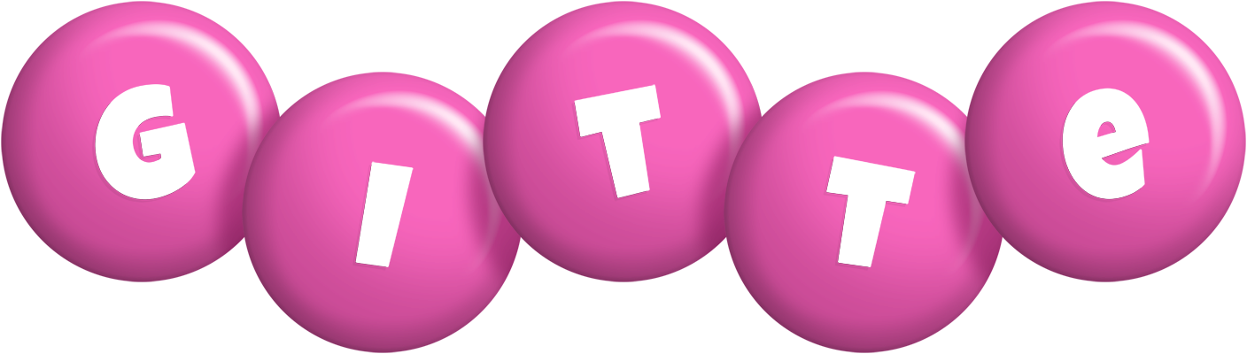 Gitte candy-pink logo
