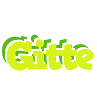 Gitte citrus logo