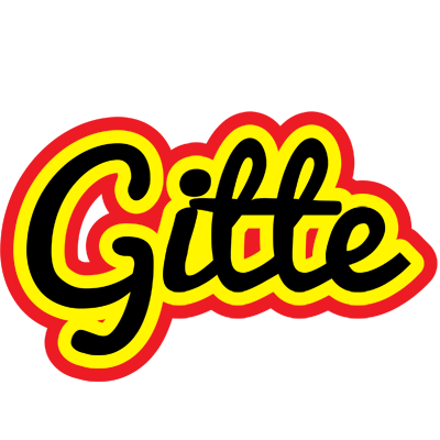 Gitte flaming logo