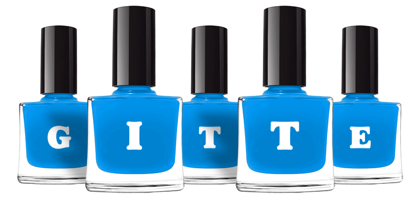 Gitte glossy logo