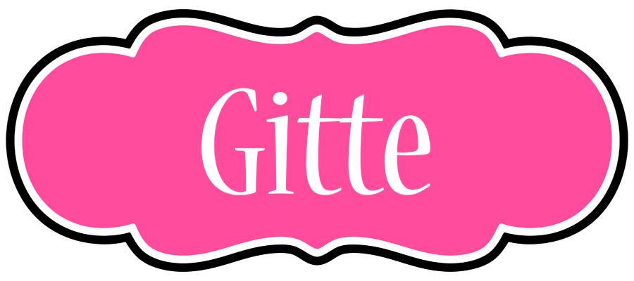 Gitte invitation logo