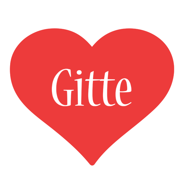 Gitte love logo
