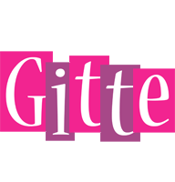 Gitte whine logo