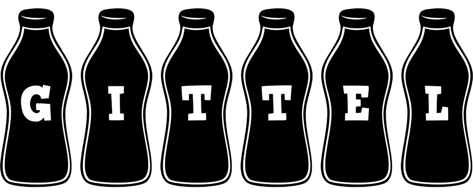 Gittel bottle logo