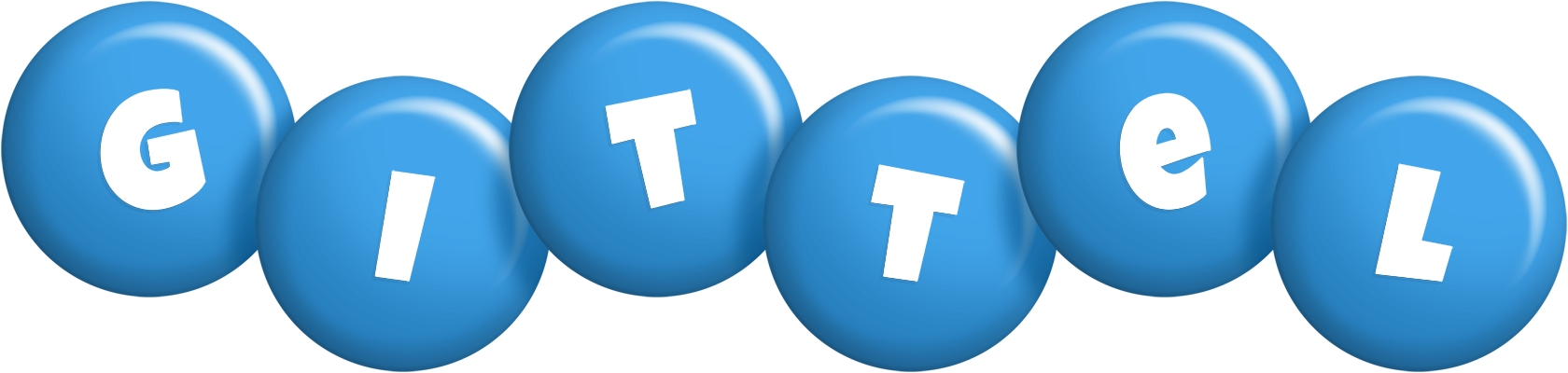 Gittel candy-blue logo