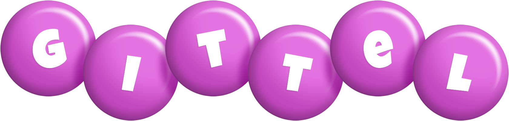 Gittel candy-purple logo