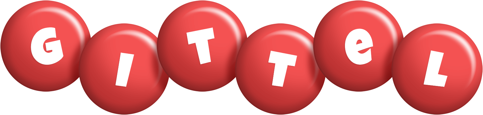 Gittel candy-red logo