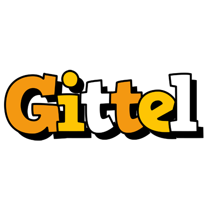 Gittel cartoon logo