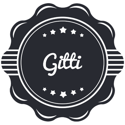 Gitti badge logo