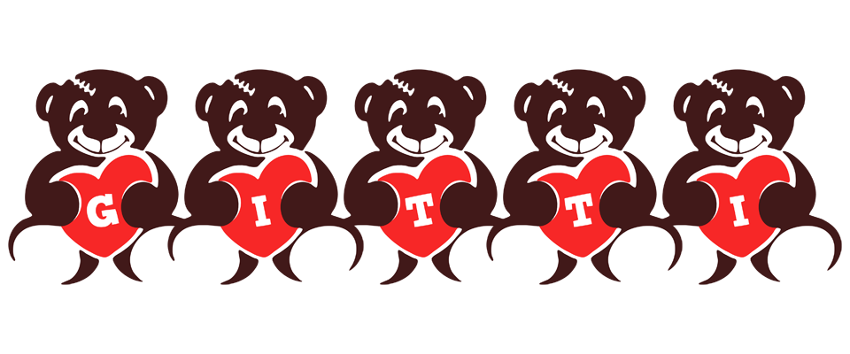 Gitti bear logo