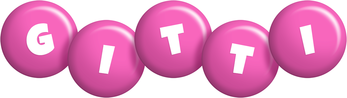 Gitti candy-pink logo