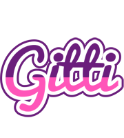 Gitti cheerful logo