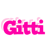 Gitti dancing logo