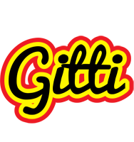 Gitti flaming logo