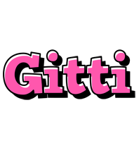 Gitti girlish logo