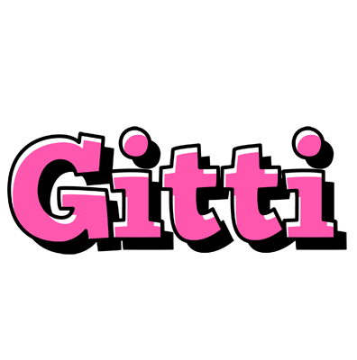 Gitti girlish logo