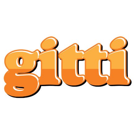 Gitti orange logo
