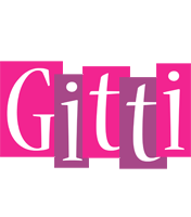 Gitti whine logo