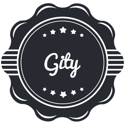 Gity badge logo