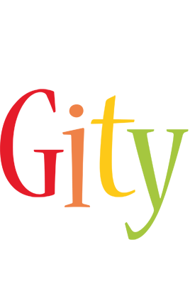 Gity birthday logo