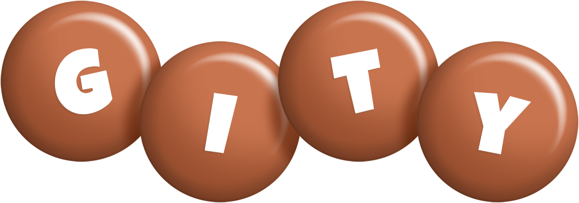 Gity candy-brown logo