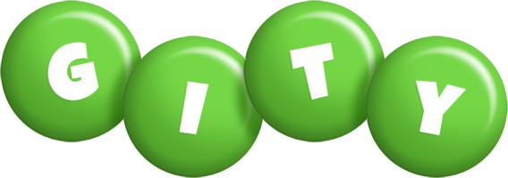Gity candy-green logo