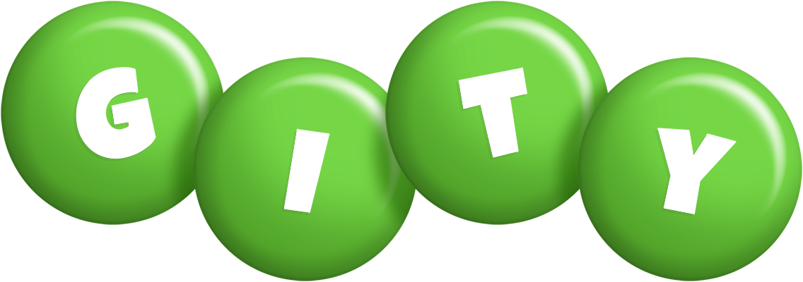 Gity candy-green logo