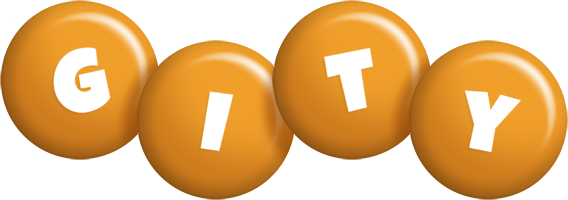Gity candy-orange logo