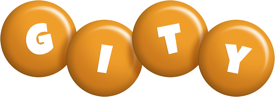 Gity candy-orange logo