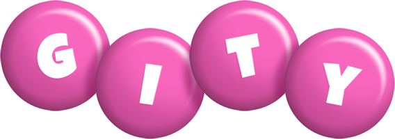 Gity candy-pink logo