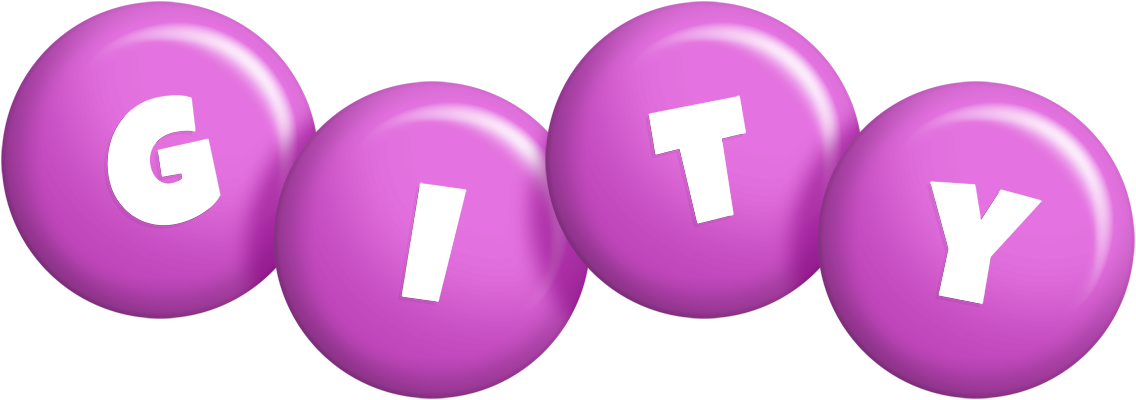 Gity candy-purple logo