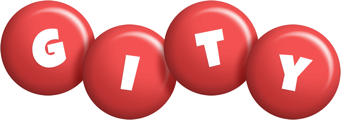 Gity candy-red logo